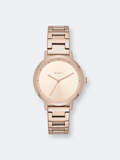 Dkny Women's Modernist Rose Gold-tone Stainless Steel Bracelet Watch 32mm,  Created For Macy's | ModeSens