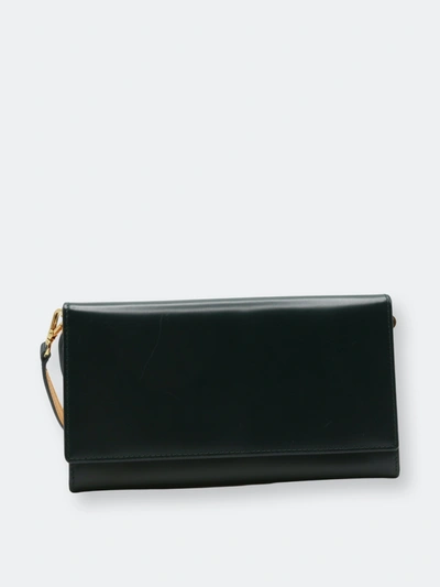 Shop Ettinger Women's Bridle Hide Snap Leather Wallet In Green