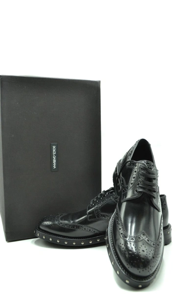 Shop Dolce & Gabbana Derby In Black