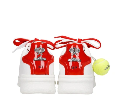 Shop Marc Jacobs The Tennis Sneakers In White