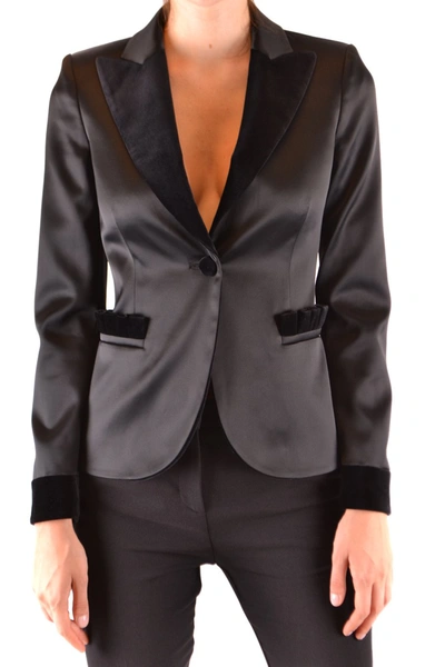 Shop Moschino Blazers In Black