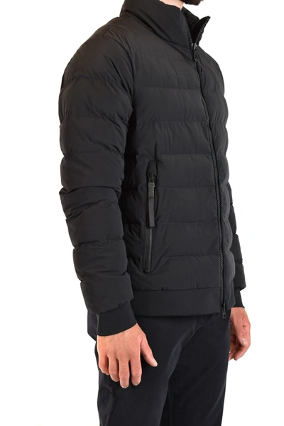 Peuterey Down Jacket In Black