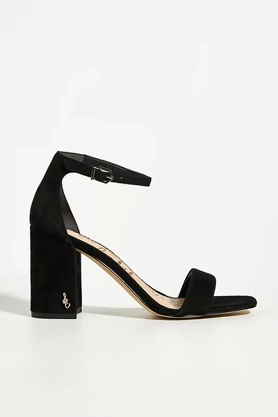 Shop Sam Edelman Daniella Heeled Sandals In Black