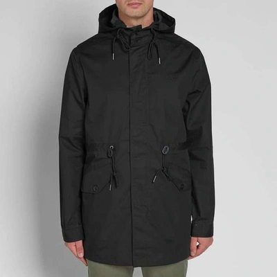 Fred Perry Fishtail Parka J4513 102 In Black | ModeSens