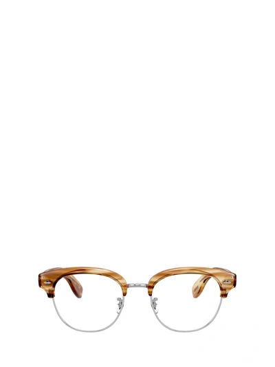 Shop Oliver Peoples Ov5436 Honey Vsb Glasses