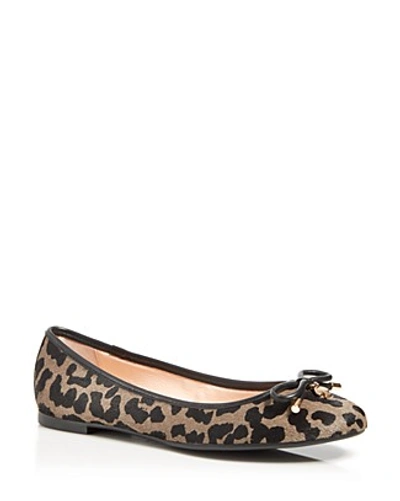 Shop Kate Spade Willa Leopard Calf Hair In Smoke Leopard