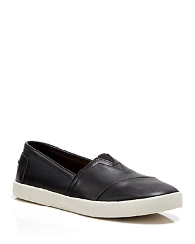 Toms Women's Avalon Slip-on Trainers In Black