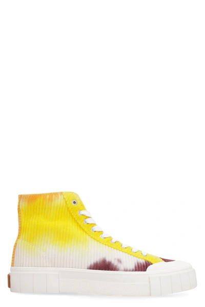 Shop Good News Palm Corduroy High-top Sneakers In Multicolor