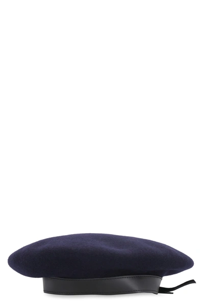 Shop Philosophy Di Lorenzo Serafini Wool Hat In Blue