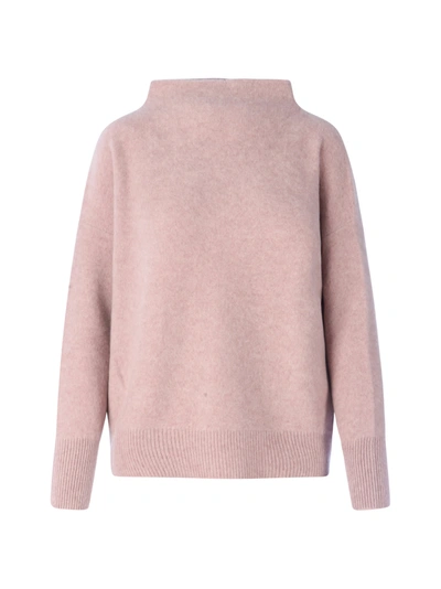 Shop Vince Boiled Funnel Nk Pullover In Psh Pink Shell