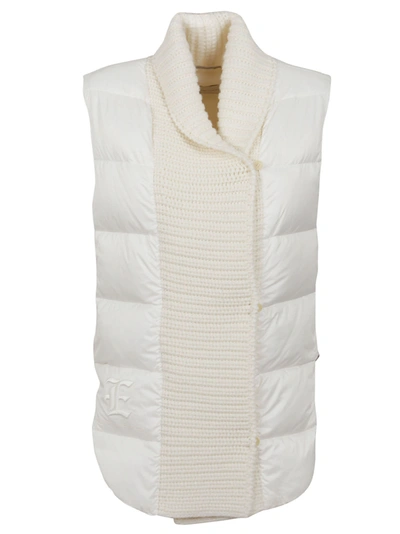 Shop Ermanno Scervino Padded Gilet In Marshmall