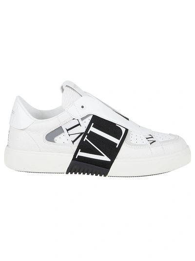 Shop Valentino Sneaker Low-top Vl7n In P Bianco Nero Ghiaccio