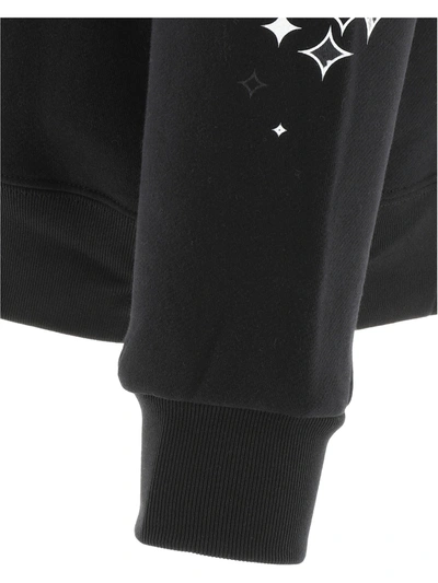 Shop Amiri "paisley Star" Sweatshirt In Black  