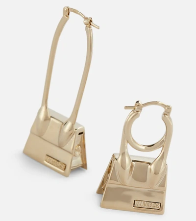 Shop Jacquemus Gold-plated Earrings