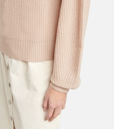 Shop Isabel Marant Peggy Wool And Cashmere Sweater In Beige