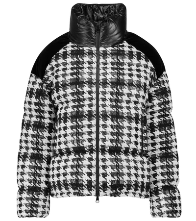 Moncler checked jacket deals