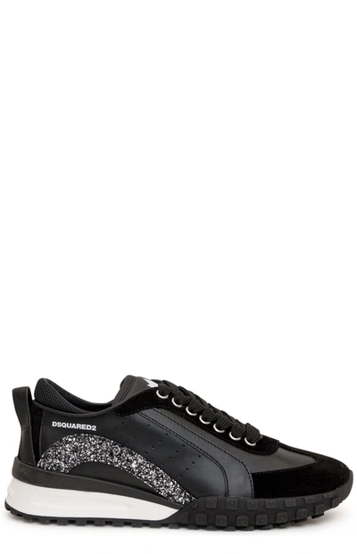 Dsquared2 Trainers In Black Suede And Leather | ModeSens