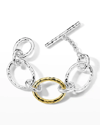 Shop Ippolita Chimera Classico Large Link Toggle Bracelet In Sg