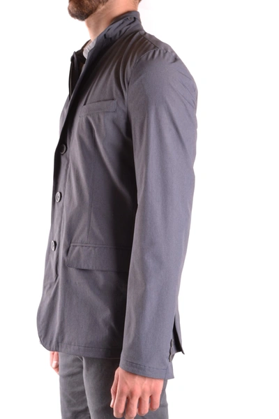 Shop Herno Blouson In Gray