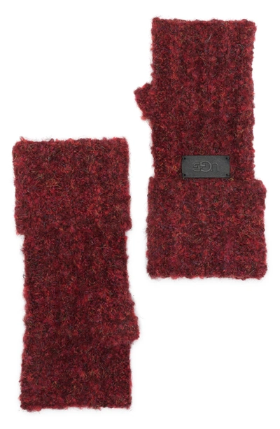 Shop Ugg Knit Boucle Armwarmer In Kiss
