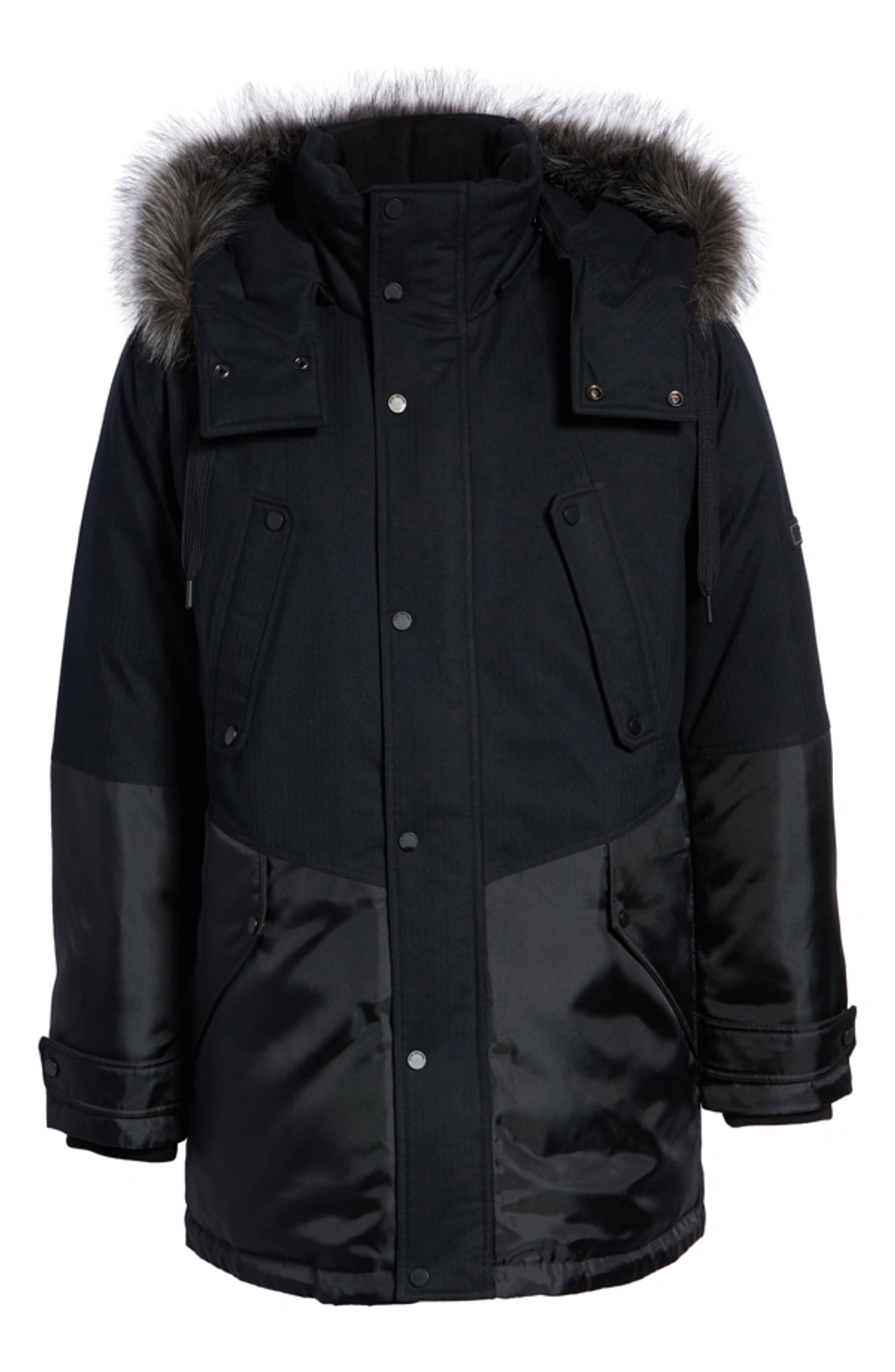 Maxfield faux fur trim parka sale