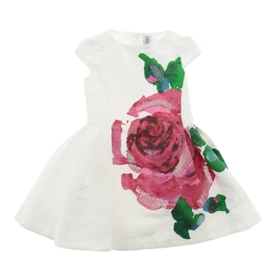 Shop Simonetta Dress  Kids Color White