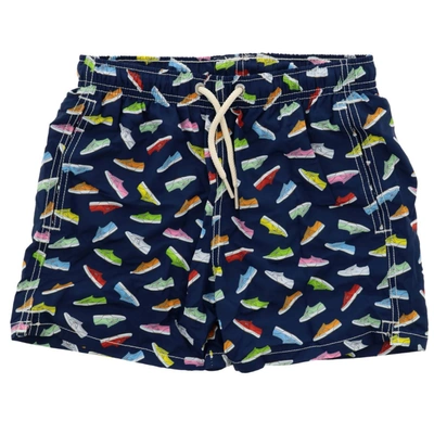 Mc2 Saint Barth Swimsuit  Kids Color Blue In Blue