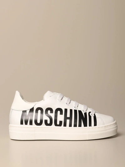 Shop Moschino Teen Shoes  Kids In White