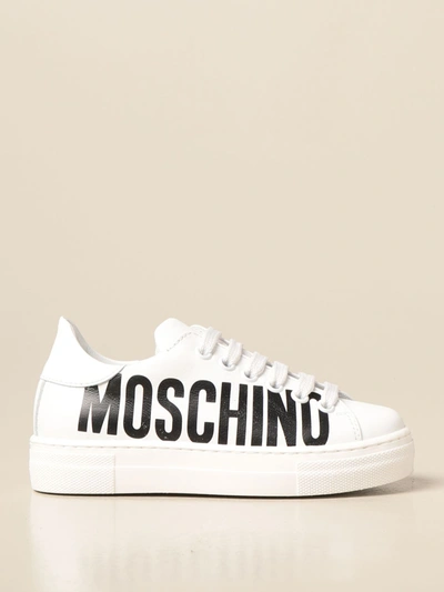 Shop Moschino Baby Shoes  Kids In White
