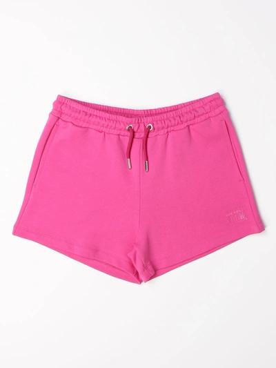 Shop Diesel Jogging Shorts In Pink