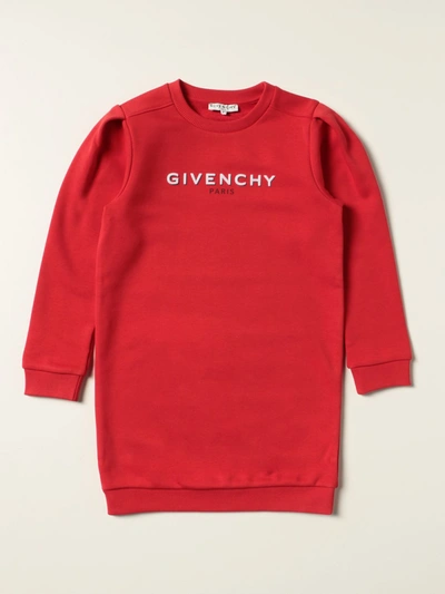Shop Givenchy Dress  Kids In Red