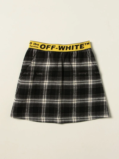 Shop Off-white Skirt  Kids Color Black