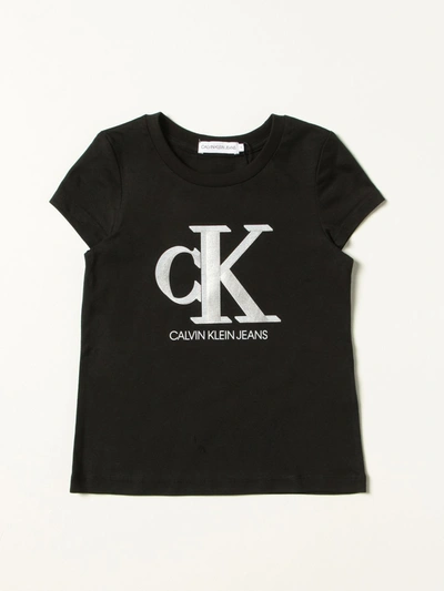 Shop Calvin Klein T-shirt  Kids In Black