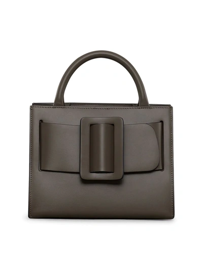 Shop Boyy Small Bobby Leather Tote In Trex
