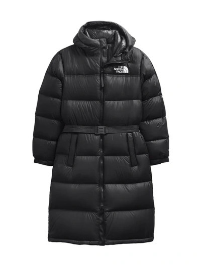 Shop The North Face Women's Nuptse Belted Long Parka In Black