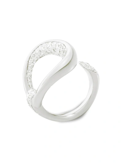 Shop Pomellato Women's Fantina 18k White Gold & Diamond Ring