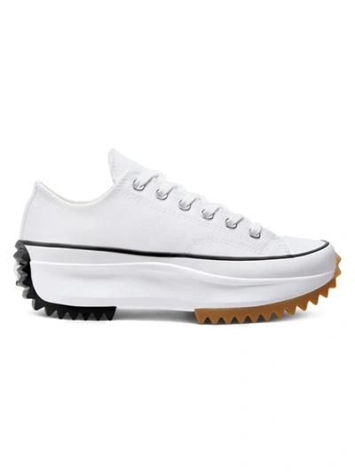 Shop Converse Men's Run Star Hike Sneakers In White Black