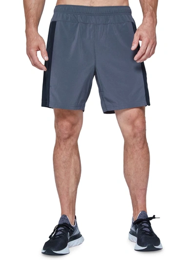 Shop Fourlaps Men's Unlined Bolt Camo-print Shorts In Charcoal