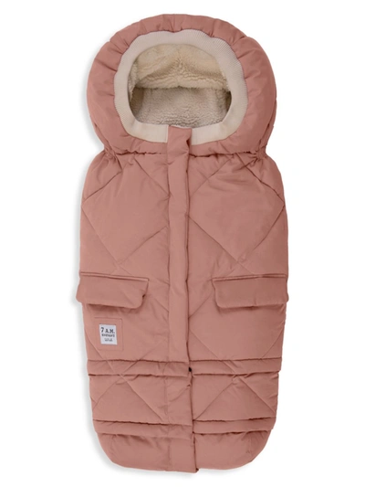 Shop 7am Baby's & Little Kid's Blanket 212 Evolution Benji Bunting In Rose Dawn
