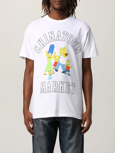 Shop Chinatown Market T-shirt T-shirt Men  In White