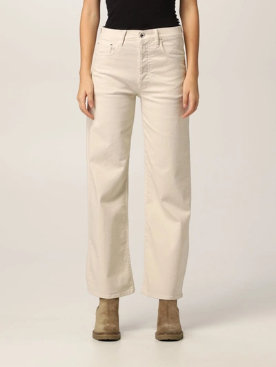 Shop Cycle Jeans Pants Women  In Yellow Cream