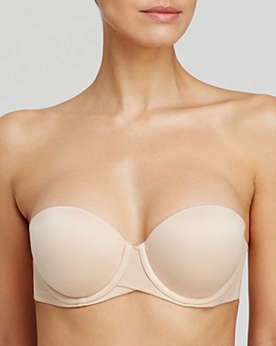 Spanx Pillow Cup Signature Strapless Bra In Soft Nude