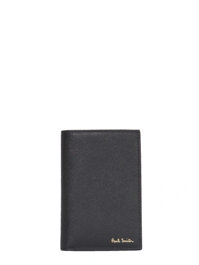 Shop Paul Smith Wallet With Mini Convent Garden Print In Black