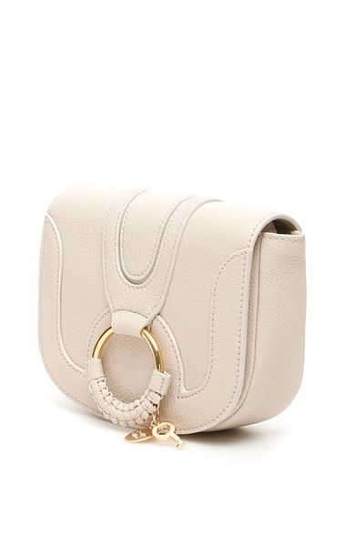 Shop See By Chloé Mini Hana Shoulder Bag In Beige