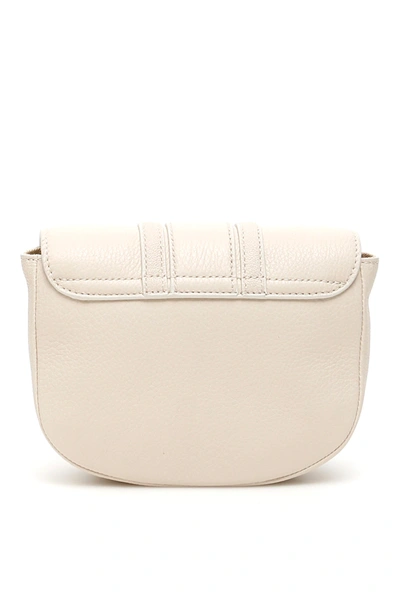 Shop See By Chloé Mini Hana Shoulder Bag In Beige