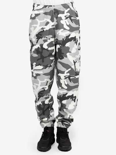 Shop Nike Lab Soloswoosh Pants In Camouflage