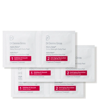 Shop Dr Dennis Gross Dr. Dennis Gross Skincare Alpha Beta Extra Strength Daily Peel (pack Of 60)
