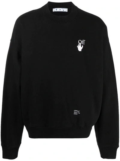 Shop Off-white Black Arrows Sweatshirt In Nero