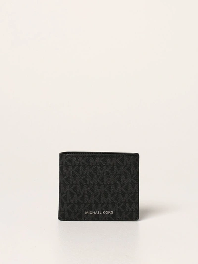 Michael Michael Kors Wallet  Men Color Black In Black