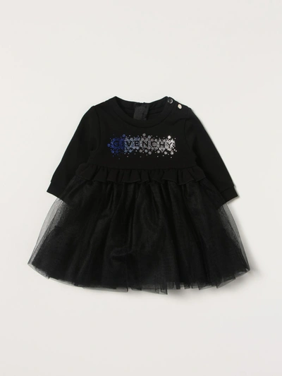 Shop Givenchy Romper  Kids In Black